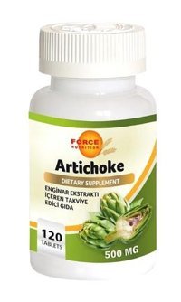 Force Nutrition Enginar Ekstratı Enginar Yetişkin Vitamin 120 Tablet