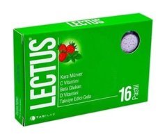 Lectus Karamürver Karamürverli Yetişkin Vitamin 16 Pastil