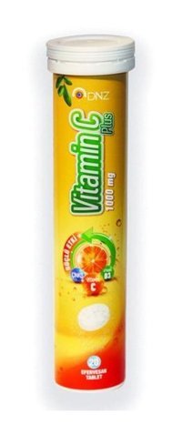Dnz Vitamin C Plus greyfurt Yetişkin Vitamin 20 Tablet
