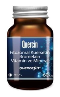 Quercin - Aromasız Yetişkin Vitamin 60 Kapsül