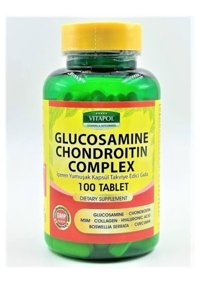 Vitapol Glucosamine Chondroitin Complex Aromasız Yetişkin Vitamin 100 Tablet