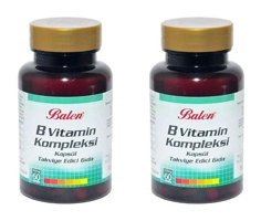 Balen B Vitamin Kompleksi Aromasız Yetişkin Vitamin 2x60 Kapsül