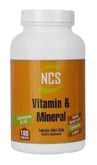 Ncs Vitamin Mineral Multivitamin Coenzyme Alpha Aromasız Yetişkin Vitamin 180 Tablet