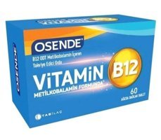 Osende Vitamin B12 Aromalı Yetişkin Vitamin 30 Tablet
