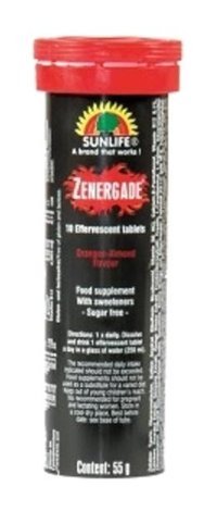 Sunlife Zenergade Efervesan Portakallı Yetişkin Vitamin 10 Tablet