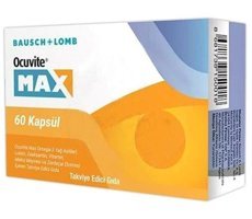 Orzax Ocuvite Max Aromasız Yetişkin Vitamin 60 Kapsül