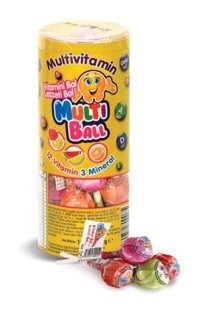Multiball Multivitamin 12 Aromasız Yetişkin Vitamin 15 Adet