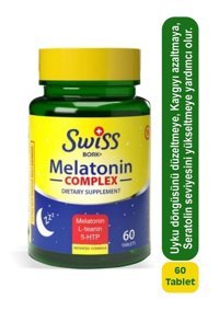 Swiss Bork Melatonin Complex Portakallı Yetişkin Vitamin 30 Kapsül