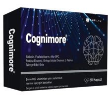 Cognimore Takviye Edici Gıda Aromasız Yetişkin Vitamin 60 Kapsül