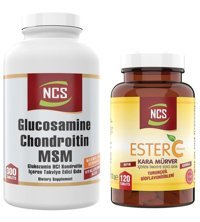 Ncs C Vitamini Kara Mürver Ve Glucosamine Karamürverli Yetişkin Vitamin 120 Tablet - 300 Tablet