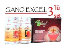 Gano Ganoderma - Gano Excellium - Gano Aromasız Yetişkin Vitamin 3x60 Kapsül