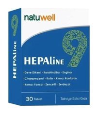 Natuwell Hepaline Aromasız Yetişkin Vitamin 30 Tablet