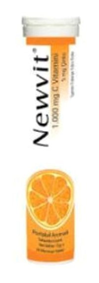 Newvit Vitamin C Çinko Vitamin C Çinko Portakallı Yetişkin Vitamin 20 Tablet
