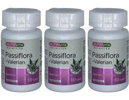 Nutrivita Passiflora Valerian Bitki Ekstralar Yetişkin Vitamin 3x60 Tablet