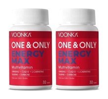 Voonka One & Only Energy Max Meyveli Yetişkin Vitamin 2x32 Tablet