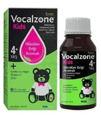 Vocalzone Kids Marrubium Ebegümeci Kekik Aromasız Yetişkin Vitamin 100 ml