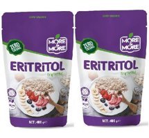 More&More Eritritol Aromasız Yetişkin Vitamin 2x400 gr