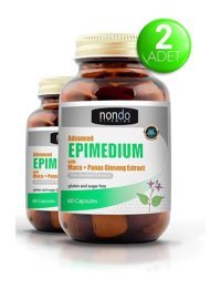 Nondo Epi Medium Aromasız Yetişkin Vitamin 2x60 Kapsül