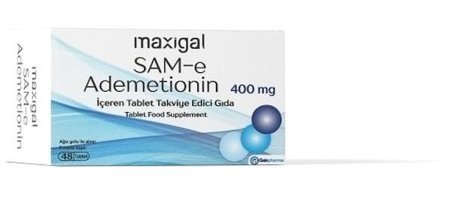 Maxigal Sam-E Ademetionin Aromasız Yetişkin Vitamin 48 Tablet