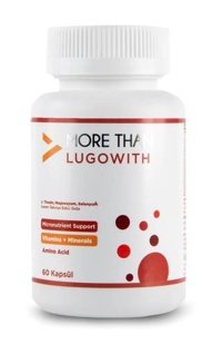 More Lugowith Aromasız Yetişkin Vitamin 60 Kapsül