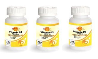 Force Nutrition Vitamin D3 Bitki Ekstralar Yetişkin Vitamin 3x120 Tablet