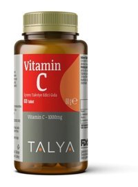 Talya Vitamin C Aromasız Yetişkin Vitamin 60 Kapsül
