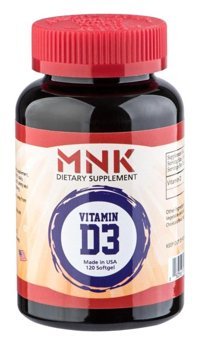 Mnk Vitamin D3 Aromasız Yetişkin Vitamin 120 Kapsül