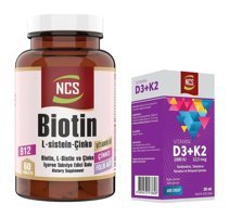 Ncs Biotin - Vitamin D3 + K2 Aromasız Yetişkin Vitamin 60 Tablet