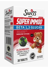 Swiss Super Immoo Meyveli Yetişkin Vitamin 30 Kapsül