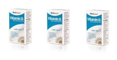 Wellcare Vitamin D3 Aromasız Yetişkin Vitamin 3x5 ml