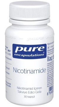 Pure Encapsulations Nicotinamide Aromasız Yetişkin Vitamin 30 Kapsül