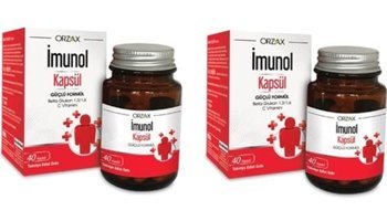 Imunol - Aromasız Yetişkin Vitamin 2x40 Kapsül