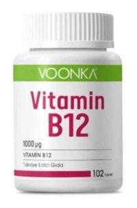 Voonka Vitamin B12 Aromasız Yetişkin Vitamin 102 ml