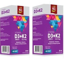 Ncs Vitamin D3 + K2 Aromasız Yetişkin Vitamin 20 ml