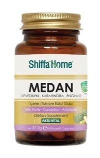 Shiffa Home Medan Karahindiba Enginar Yetişkin Vitamin 60 Kapsül