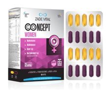 Zade Vital Concept Women Nar Çekirdeği Yetişkin Vitamin 60 Kapsül