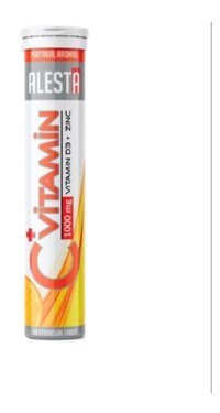 Alesta Vitamin C Portakallı Yetişkin Vitamin 20 Tablet