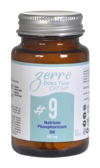 Zerre Doku Tuzu No 9 Natrium Phosphoricum D6 Aromasız Yetişkin Vitamin 100 Tablet