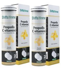 Shiffa Home Propolis & C Vitamini Propolis Yetişkin Vitamin 2x20 Tablet