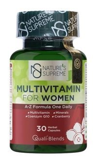 Nature'S Supreme Multivitamin For Women Aromasız Yetişkin Vitamin 30 Kapsül