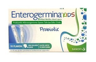 Enterogermina Çocuk Aromasız Çocuk Vitamin 10 Flakon