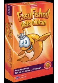 Easy Fish Oil Beta Glukan Karışık Meyve Çocuk Vitamin 30 Jelt Form