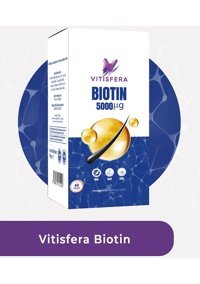 Vitisfera Biotin Aromasız Yetişkin Vitamin 60 Tablet