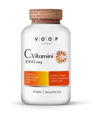 Voop Vitamin C Bioflavonoidler Portakallı Yetişkin Vitamin 30x1000 gr