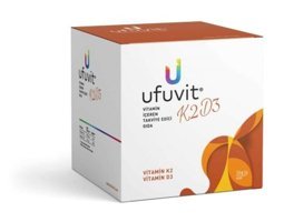 Ufuvit Vitamin D3-K2 Aromasız Yetişkin Vitamin 30 Şase