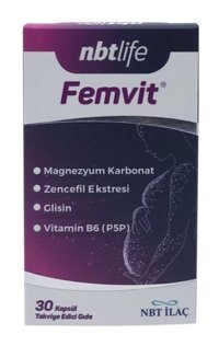 Nbt Life Femvit Bitki Ekstralar Yetişkin Vitamin 30 Kapsül