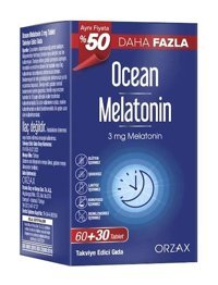 Ocean Melatonin Aromasız Yetişkin Vitamin 90 Tablet