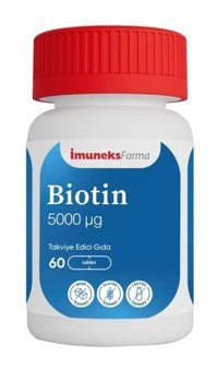 Imuneks Biotin Aromasız Yetişkin Vitamin 60 Tablet