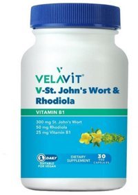 Orzax V-St.Johns Wort Rhodiola Çiçek Yetişkin Vitamin 30 Kapsül
