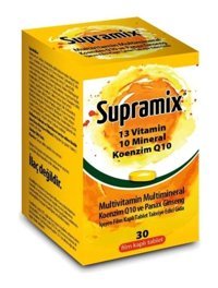 Supramix Multivitamin Multimineral Aromasız Yetişkin Vitamin 30 Kapsül